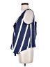 BCBGeneration 100% Polyester Stripes Blue Sleeveless Blouse Size S - photo 5