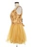 Assorted Brands Gold Cocktail Dress Size 12 - photo 5