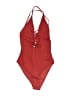 Lyaner Solid Red One Piece Swimsuit Size XS (estimated) - photo 1