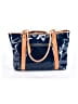 Cavalcanti 100% Leather Blue Leather Tote One size - photo 1