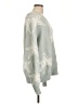 She + Sky Stars Silver Pullover Sweater Size L - photo 4