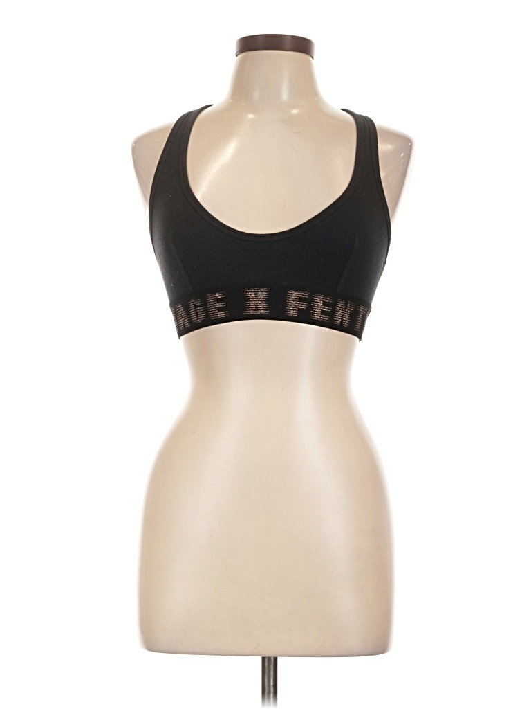 Pre-owned Savage X Fenty Sports Bra In Black