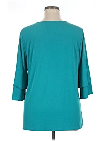 Cj Banks 3/4 Sleeve Top (view 2)