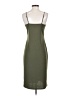 Leith Solid Green Casual Dress Size S - photo 2