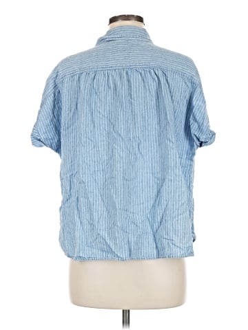 Faherty Short Sleeve Button-Down Shirt (view 2)