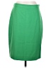 J.Crew 100% Wool Solid Green Wool Skirt Size 4 - photo 1