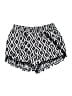 rue21 100% Polyester Print Black Shorts Size M - photo 1