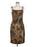 Robbie Bee Animal Print Brown Cocktail Dress Size 8 - photo 1