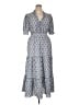 Max Studio Blue Casual Dress Size XL - photo 1