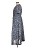 Brooks Brothers Paisley Blue Casual Dress Size 10 - photo 5