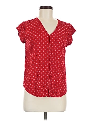 Liz Claiborne Short Sleeve Blouse (view 1)