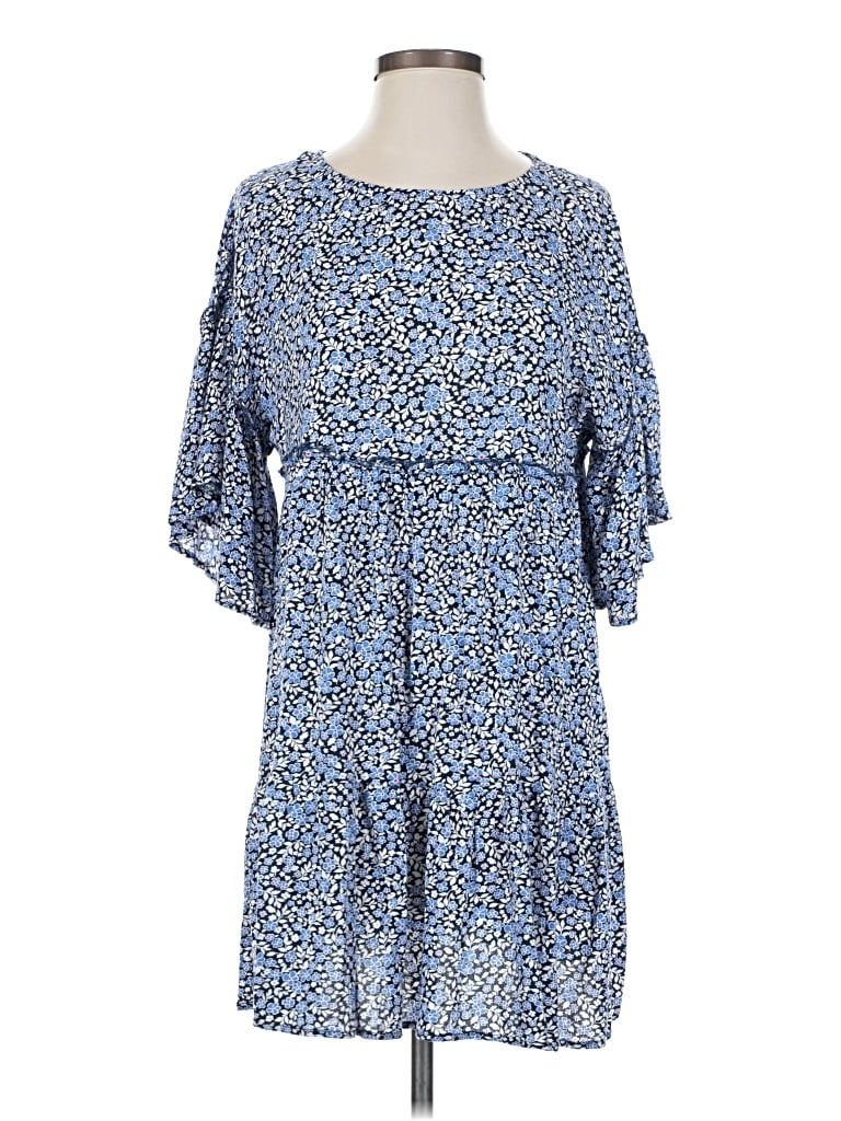 Pre-owned Mi Ami Casual Dress In Blue
