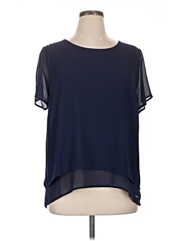 MICHAEL Michael Kors Short Sleeve Blouse (view 1)