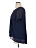 MICHAEL Michael Kors Blue Short Sleeve Blouse Size XL - photo 5