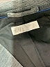 H&M 100% Polyester Chevron-herringbone Gray Blazer Size 8 - 9 - photo 3