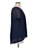 MICHAEL Michael Kors Blue Short Sleeve Blouse Size XL - photo 4