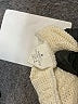 A.gain Ivory Poncho Size M - photo 8