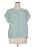 Vince Camuto Teal Short Sleeve Top Size XL - photo 1