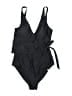 Summersalt Solid Black One Piece Swimsuit Size 10 - photo 1