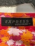 Express Print Orange Casual Skirt Size 5 - 6 - photo 4