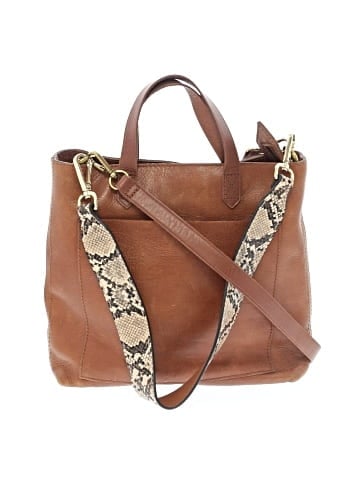 Madewell Leather Satchel (view 1)