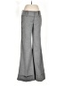 Bebe Chevron-herringbone Gray Dress Pants Size 6 - photo 1