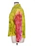 Assorted Brands 100% Silk Color Block Yellow Long Sleeve Silk Top Size 1X - photo 5