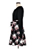 Assorted Brands Argyle Black Casual Dress Size M (estimated) - photo 5