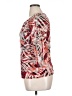 Alfani 100% Nylon Red 3/4 Sleeve Top Size XL - photo 5
