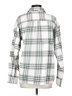 Levi's 100% Cotton Plaid Silver Long Sleeve Button-Down Shirt Size XS - photo 2