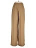 Zara 100% Polyester Solid Tan Dress Pants Size M - photo 2