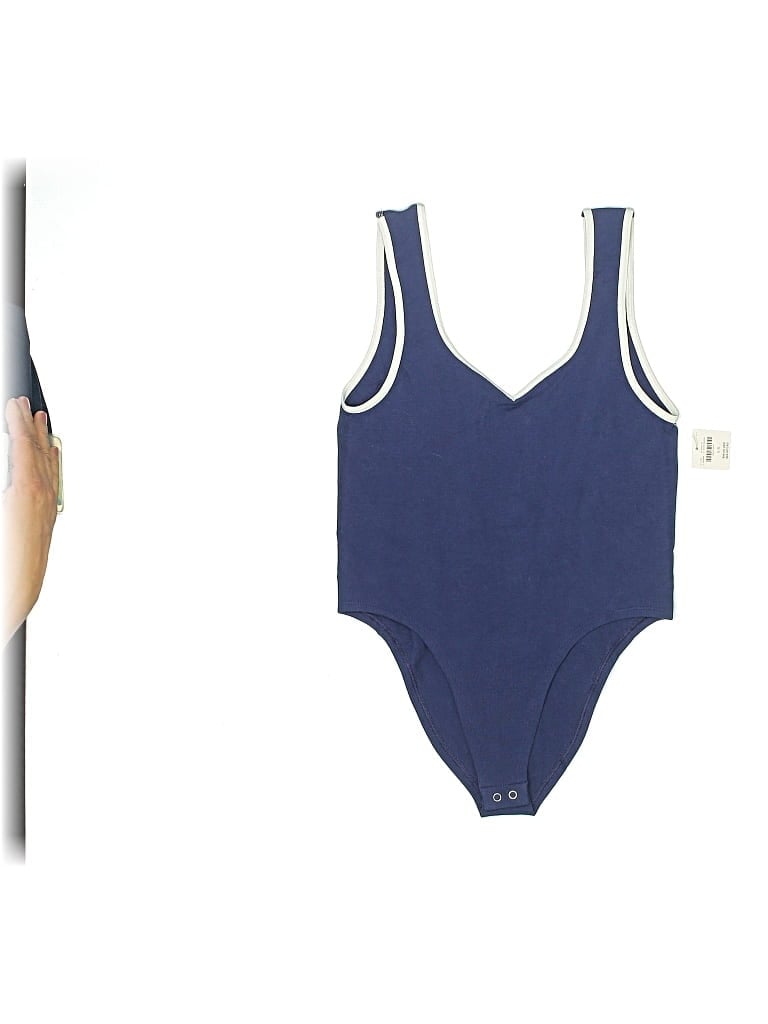 By Anthropologie Bodysuit In Blue