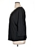 St. John Black 3/4 Sleeve Silk Top Size XL - photo 5