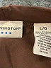 Covington Brown Sleeveless Button-Down Shirt Size L - photo 7