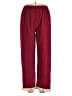 Unbranded Solid Burgundy Casual Pants Size XL - photo 1