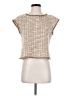 Max Studio Ivory Short Sleeve Blouse Size S - photo 1