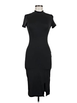 popular 21 black dress Popular 21 Dress Bodycon Sculpting Black Womens Size Medium/Large Ribbed NEW