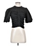 Walter Baker Black Short Sleeve Blouse Size XS - photo 1