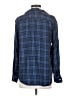 Frank & Eileen Plaid Blue 3/4 Sleeve Button-Down Shirt Size S - photo 2