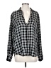 Frank & Eileen 100% Modal Black Long Sleeve Blouse Size S - photo 1