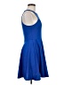 Lush Solid Blue Cocktail Dress Size M - photo 4
