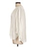 Wrap 100% Rayon Ivory Long Sleeve Blouse Size 14 - photo 5