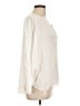 Wrap 100% Rayon Ivory Long Sleeve Blouse Size 14 - photo 4