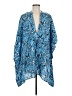 LOFT Beach Blue Kimono Size Med - Lg - photo 1