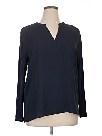 INC International Concepts Long Sleeve Blouse (view 1)