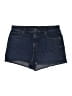 Express Blue Denim Shorts Size 16 - photo 1