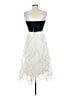 BCBGMAXAZRIA 100% Polyester Ivory Cocktail Dress Size 6 - photo 2