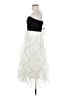 BCBGMAXAZRIA 100% Polyester Ivory Cocktail Dress Size 6 - photo 5