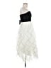 BCBGMAXAZRIA 100% Polyester Ivory Cocktail Dress Size 6 - photo 4