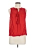 Knox Rose Red Sleeveless Blouse Size M - photo 1